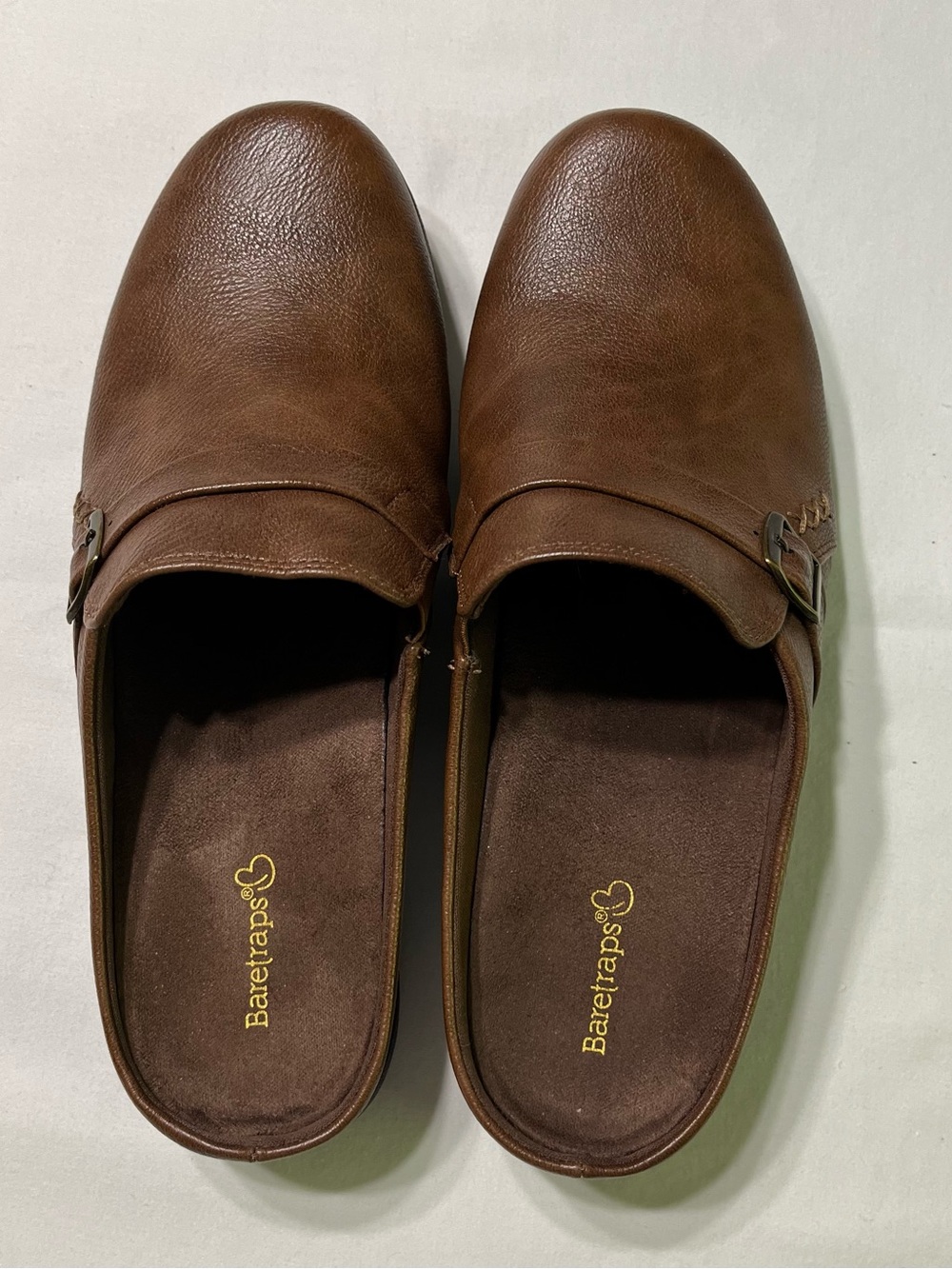 Women’s Brown Leather Clog Size 9